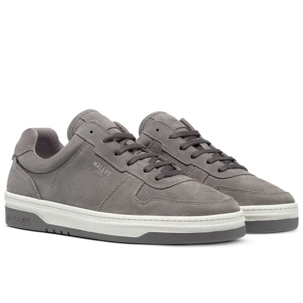 Online Mallet Bentham Court Grey Suede