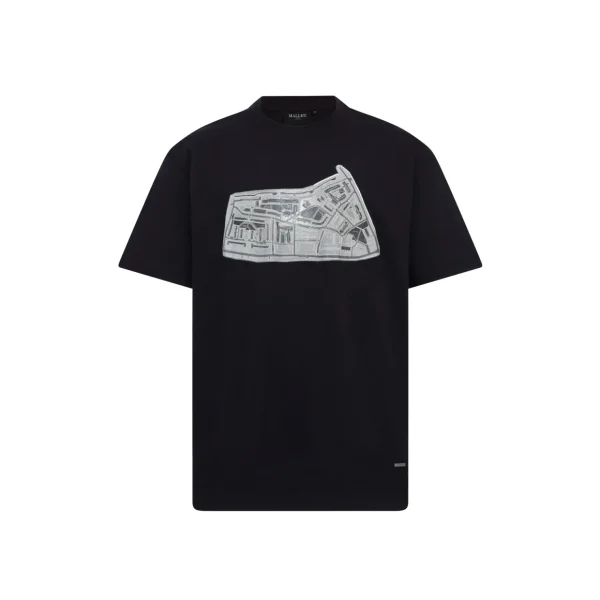 mallet_estate_graphic_tee_0.webp Cheap Mallet Estate Graphic Tee Black Organic