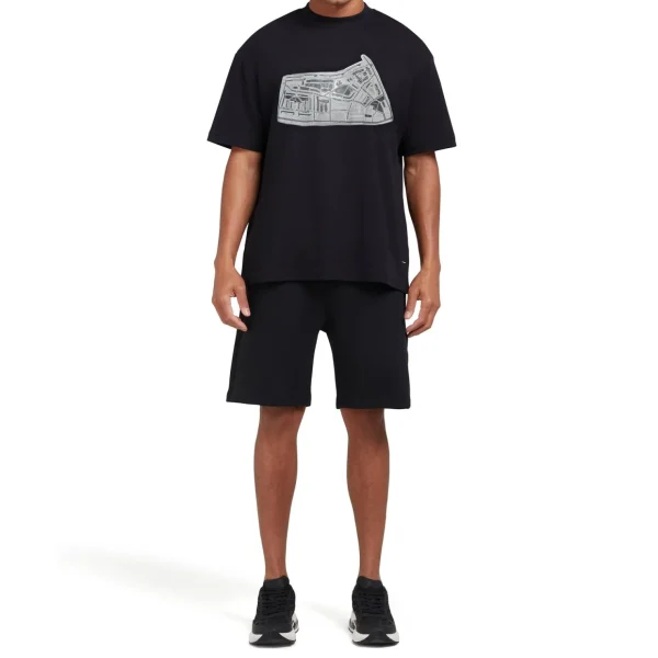 mallet_estate_graphic_tee_3.webp Cheap Mallet Estate Graphic Tee Black Organic