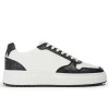 Best Mallet Hoxton Womens 2.0 White Black Croc