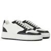 Best Mallet Hoxton Womens 2.0 White Black Croc