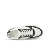 Best Mallet Hoxton Womens 2.0 White Black Croc