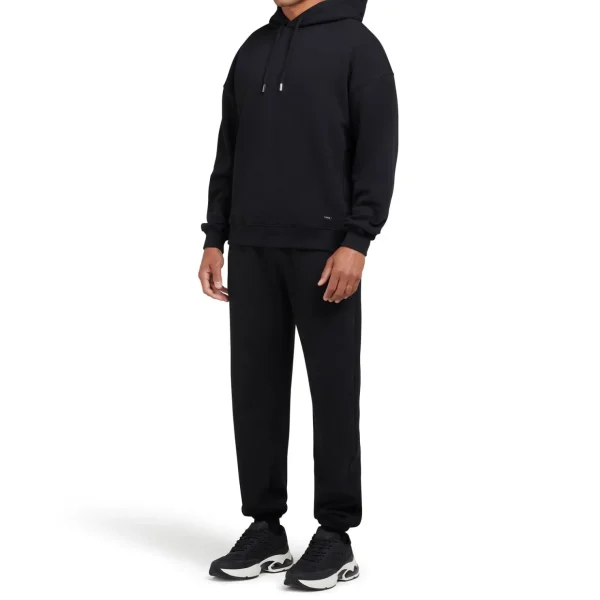 mallet_loopback_hoodie_bl_1.webp Discount Mallet Loopback Hoodie Black Organic
