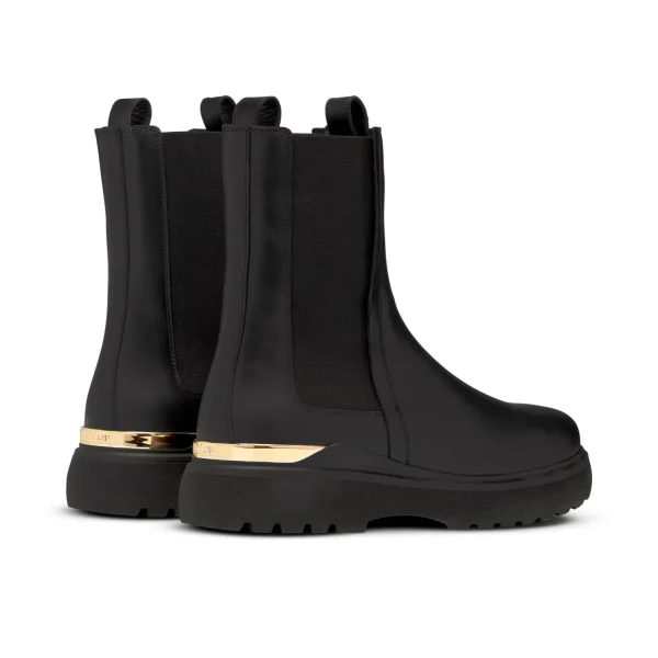 Fashion Mallet Rosemary Black Rose Boot Womens Triple Black