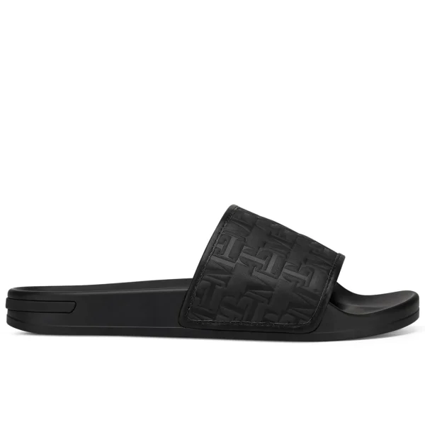 mallet_slide_leather_grid_0.webp Sale Mallet Slide Leather Grid Triple Black
